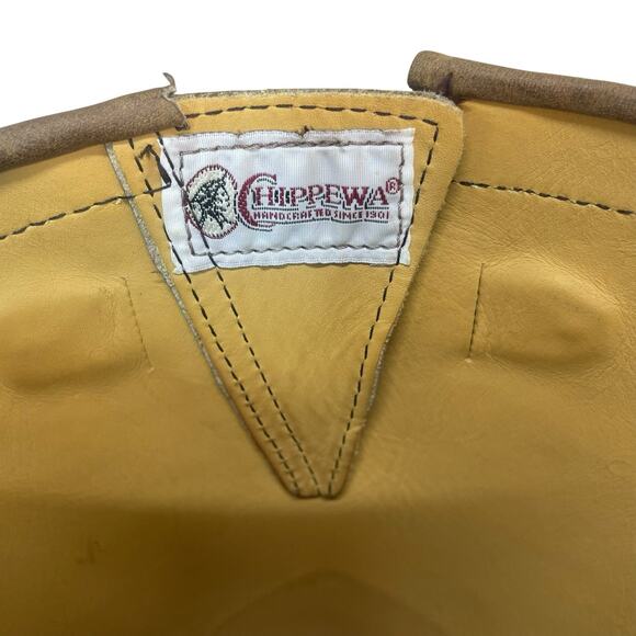 Chippewa Vipercloth Snake Boots Size 10.5 D 23907 Made in USA Lined Vibram main image 16